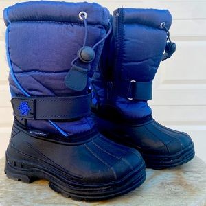 Blue Toddler Snow Boots